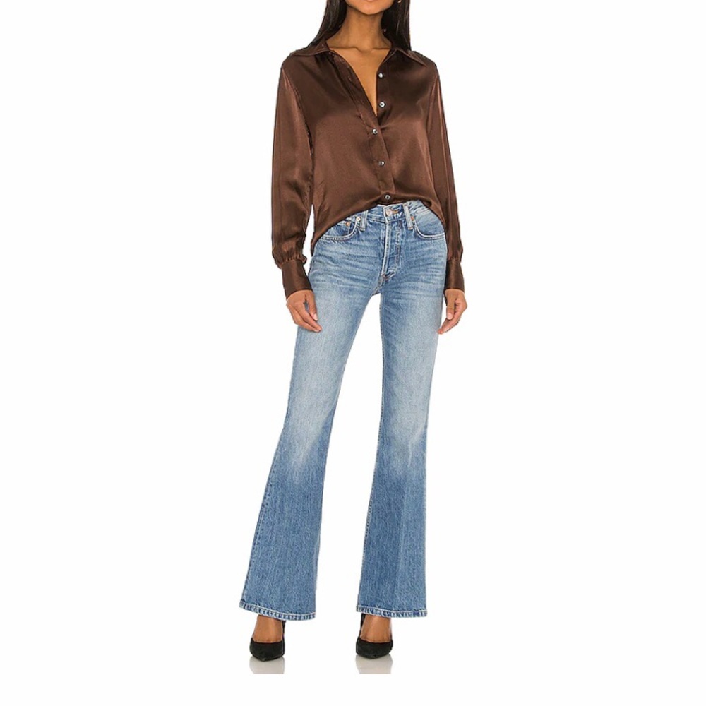 Re/Done High Break Flare Jeans